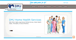 Desktop Screenshot of dmjhomehealthservices.com